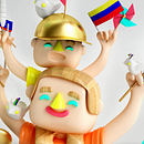 Mi Proyecto del curso: Diseño de personajes en Cinema 4D: del boceto a la impresión 3D. Projekt z dziedziny 3D użytkownika Valentino Vergara - 08.03.2016