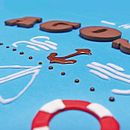 calendario "comestible" fletcher 2015. Calligraph, Art Direction, Design, Graphic Design, and Traditional illustration project by Virginia Hortal - 01.01.2015