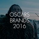 Oscars brands 2016. Un proyecto de Br, ing e Identidad, Cine, Diseño gráfico y Tipografía de luciaaranaz - 03.03.2016