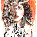 Esther. Calligraph, and Traditional illustration project by Vanesa Izquierdo Ruiz - 07.26.2015
