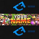 Template para Youtube (Banner y Miniatura). Design, Game Design & Interactive Design project by theforwar - 03.09.2016