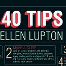 40 TIPS - Poster tipográfico. Un projet de Design graphique, T , et pographie de andreamozas - 09.03.2016