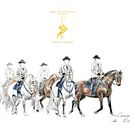 Doma clásica.Dressage.Carrusel.. Artes plásticas, e Pintura projeto de Melanie Waidler - 06.04.2016