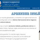 Web a medida: GEORGE WASHINGTON SCHOOL. Un proyecto de Desarrollo Web y Publicidad de Publicis Proximedia - 13.03.2016