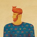 La solución del gato Ein Projekt aus dem Bereich Kunstleitung, Grafikdesign und Traditionelle Illustration von David van der Veen - 14.03.2016