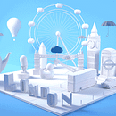 LONDON: Mi Proyecto del curso: Dirección de Arte con Cinema 4D Ein Projekt aus dem Bereich 3D von Ramón Torres - 15.03.2016