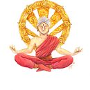 Zen. Artes plásticas, Design de personagens, Ilustração tradicional, e Pintura projeto de Olga - 16.03.2016