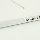 The Winery Book 2015. Un projet de Conception éditoriale de Mariana Gutiérrez Ruiz - 07.10.2015