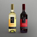 Diseño para etiquetas de vino . Design grafic și Ambalaje de Graciana Prenz - 03.19.2016