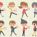 Panderetada. Traditional illustration project by Apanona | Laia Arriols - 12.20.2015