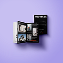 Protelec. Br, ing e Identidade, Design editorial, e Design gráfico projeto de Marina - 29.03.2016