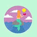 Sirenita. Un proyecto de Diseño gráfico e Ilustración tradicional de Nuria Fenollar - 29.03.2016