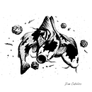 Kois en el Hidroverso.. Un proyecto de Ilustración tradicional de Dan Cabellos - 30.03.2016