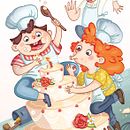 Ilustración digital Infantil. Fine Arts, and Traditional illustration project by Edurne Lacunza - 04.02.2016