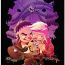 PWAOO & KIWORI. Ilustração tradicional projeto de Francisco Gómez - 03.04.2016