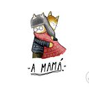A mamá. Projekt z dziedziny Trad, c i jna ilustracja użytkownika Andrei Arrunátegui - 05.04.2016