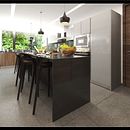 Cocina Cabbie Ein Projekt aus dem Bereich 3D, Architektur, Innenarchitektur und Fotografie von Lourdes Rodriguez - 25.02.2016