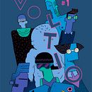 Voltio Magazine #1. Un proyecto de Ilustración tradicional de Ana Galvañ - 06.04.2016