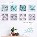 Moroccan canvases wall decor by Mokami Design. Arts, Crafts, Design, and Product Design project by Noel del Mar - 04.07.2016