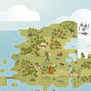 El sur de Finlandia y sus cosas. Traditional illustration project by John Salinero - 04.07.2016