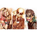 "Halloween time" - Ilustraciones con café y acuarelas. Artesanato, Artes plásticas, Comic, Design, Design editorial, Ilustração tradicional, e Pintura projeto de Nuriamarq (Nuria Salcedo) - 07.04.2016