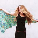 Silk scarves & shawl designs by mokami on Etsy. Accessor, Design, Product Design, Costume Design, and Photograph project by Noel del Mar - 04.10.2016