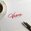 Logotipo Vasver Fotografía San Sebastián. Calligraph, Art Direction, Design, Graphic Design, Writing, and Photograph project by Jose Gil Quílez - 04.11.2016