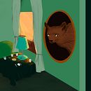 Ejercicio de ilustración / Escenario. Design gráfico, Design de cenários e Ilustração tradicional projeto de Fabiola Aviña - 13.04.2016