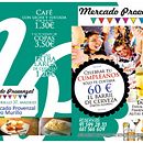 Diseño de Flyer para Mercado Provenzal de Bravo Murillo. Un progetto di Br, ing, Br, identit, Graphic design e Pubblicità di Virginia Vidal Fernández - 14.04.2016