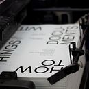How to do things with documents. Un proyecto de Bellas Artes, Diseño y Tipografía de Todojunto - 20.04.2016