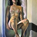 Bañera número 4. Pintura en acrílico sobre lienzo.. Un proyecto de Bellas Artes y Pintura de Marcos Vinicius Fernandes Ferreira - 21.04.2016