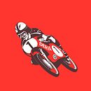 Circuitos de motos de Jerez de la Frontera. Traditional illustration & Infographics project by Srmulas - 04.22.2016