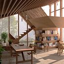 Interior Design. Un projet de 3D, Architecture, Architecture d'intérieur, Design , Design d'intérieur et Infographie de Victor Galán - 27.04.2016