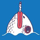 SMOKE ON THE WATER. Ilustração tradicional projeto de Mikel Murillo Sauca - 01.05.2016