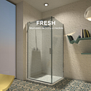 Fresh, mampara de baño a medida. Projekt z dziedziny Design i Projektowanie produktowe użytkownika Cristina Cánovas - 03.04.2015