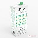 Rediseño brick leche de soja de Hacendado Ein Projekt aus dem Bereich Br, ing und Identität, Produktdesign und Grafikdesign von Lydia Mellado Martínez - 05.05.2016