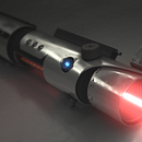 Lightsaber. 3D, Graphic Design, Photograph, Post-production, and VFX project by Juan Carlos Blanco - 05.08.2016