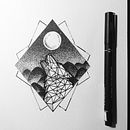 Dots and lines. Un projet de Illustration traditionnelle de Ngoc Nguyen - 30.04.2016