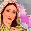 Virgen María (Rosa Mística): Del dibujo a lápiz a la ilustración digital. Un proyecto de Bellas Artes, Diseño gráfico e Ilustración tradicional de Enrique Vidal Flores - 13.05.2016