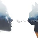 Fight for animal rights . % Blanca Valero Mayo tarafından hazırlanan Grafik Tasarım projesi - 05.21.2016