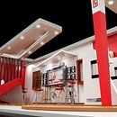 Stand 3D. Un proyecto de 3D, Arquitectura y Diseño de Monica Martinez Forero - 25.05.2016