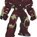 Hulkbuster Vectores. Een project van  Ontwerp, Ontwerp van personages, Grafisch ontwerp y Traditionele illustratie van Pau Jordi Alsina - 25.05.2016