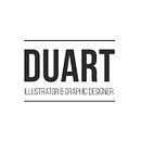 Logotipo personal_ DUART. Br, ing e Identidade, Design gráfico, e Tipografia projeto de Raquel Duart - 29.05.2016