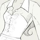 Bocetos de novia / PRONOVIAS. Traditional illustration project by Silvia Sanmiquel - 11.05.2013