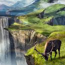 Experimentando con el "Matte Painting". 3D, Graphic Design, Set Design, Photograph, Traditional illustration, L, and scape Architecture project by Marc García Bravo - 06.06.2016