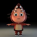Dinosaur Boy (wip). 3D, e Design de personagens projeto de Javier Silva Contreras - 07.06.2016