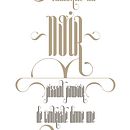 hyperfuente. Un proyecto de Caligrafía, Diseño, Diseño gráfico, Tipografía y Escritura de Àngela Konstantinoff - 07.06.2016