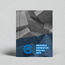 Cementos Molins - Annual Report. Un proyecto de Dirección de arte, Diseño, Diseño editorial y Diseño gráfico de Twotypes - 09.06.2016