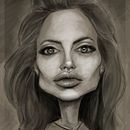 A. JOLIE. Un progetto di Belle arti, Lighting design, Character design, Graphic design, Illustrazione tradizionale, Pittura e Pubblicità di BORCH - 09.06.2016