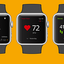Smartwatch . UX / UI de Luca Longo - 06.11.2015